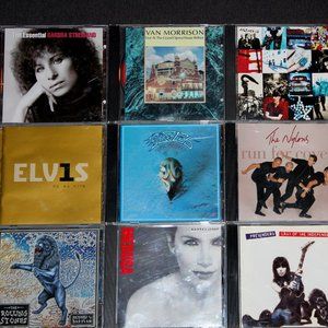2/$20 Various CDs | U2 | The Rolling Stones | The Eagles | Pretenders | Elvis